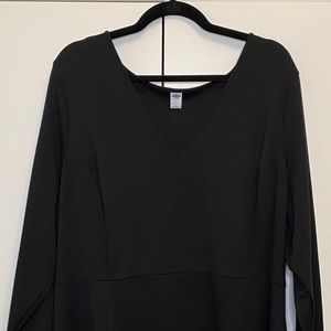 Old Navy cotton black dress